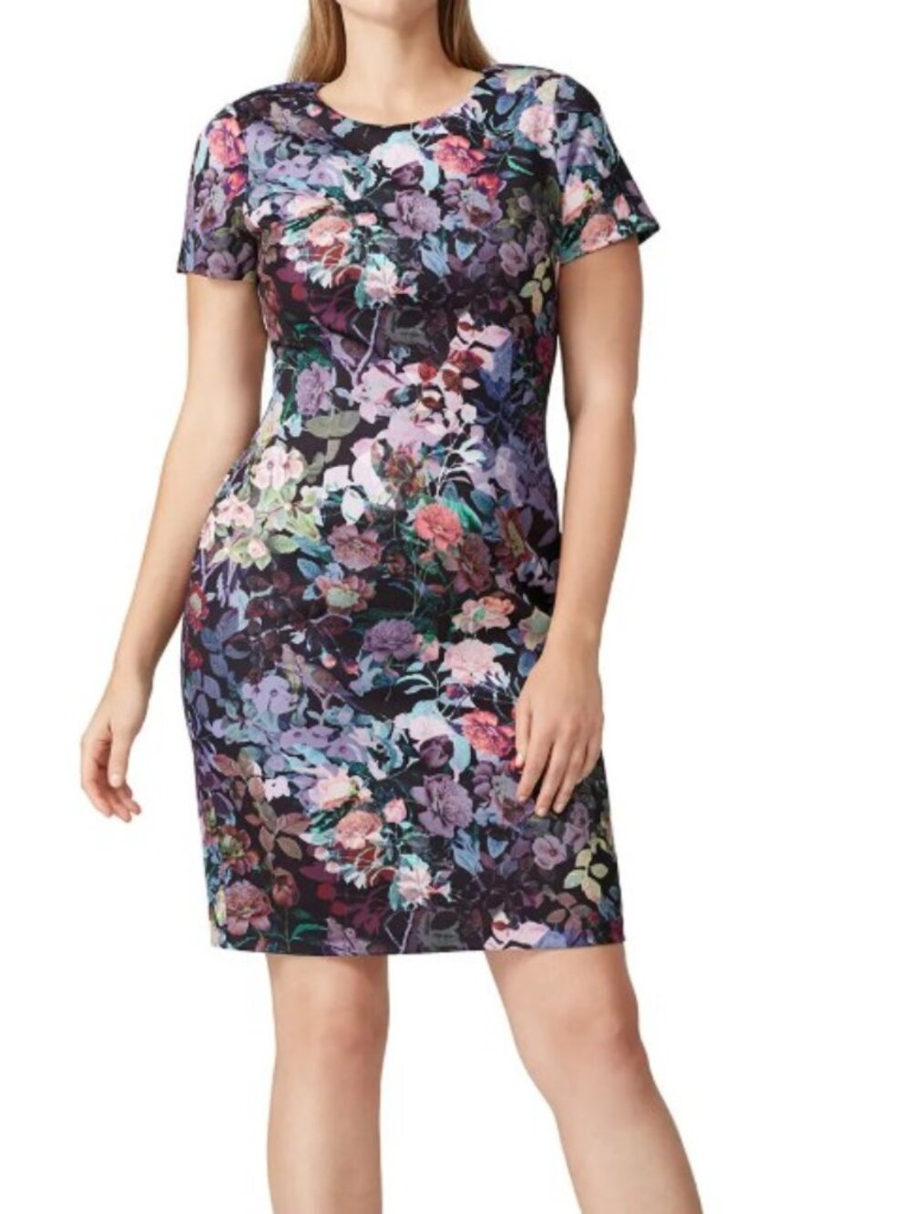 Adrianna Papell Floral Sheeth Dress
